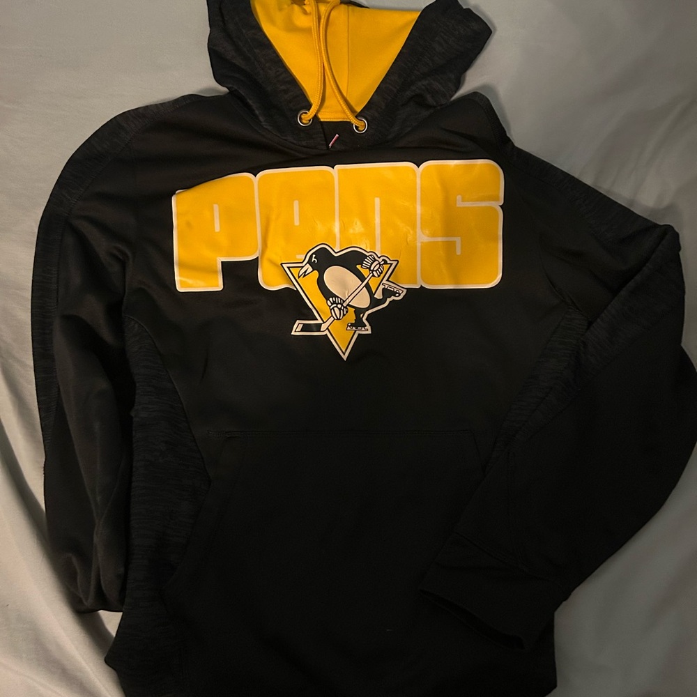 Majestic Black and Yellow Penguins Hoodie